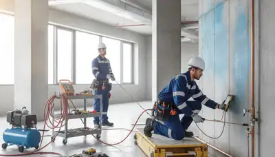 Leak detection plumber inspecting hidden pipe leaks in Indianapolis, IN