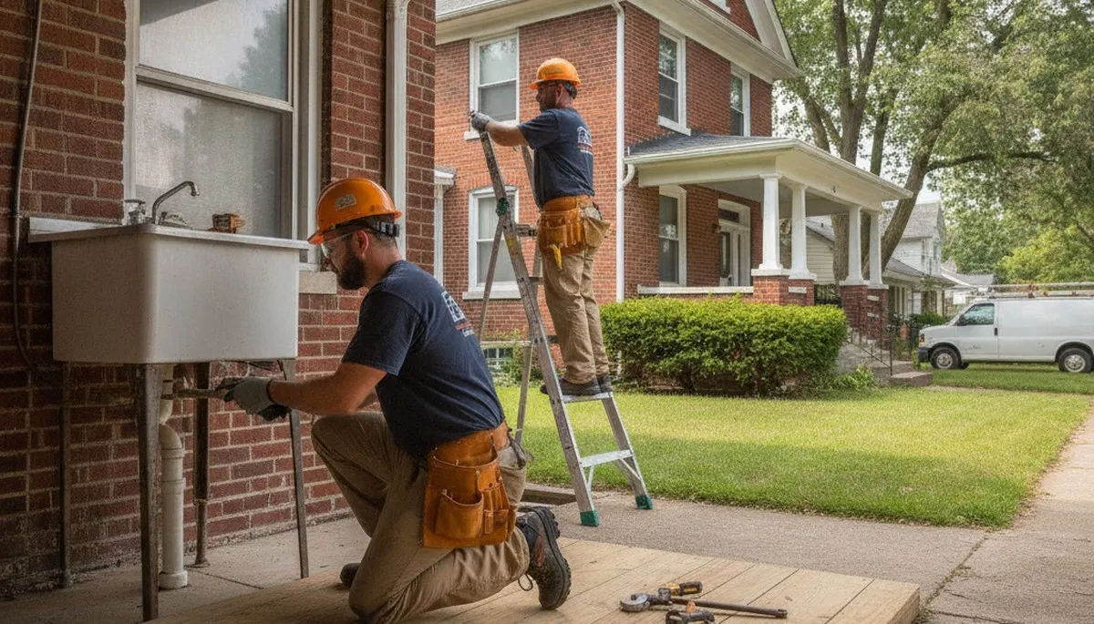Indianapolis, IN plumbing repair service for residential and commercial pipe and leak fixes