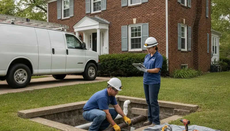 Plumbing repair technician serving Indianapolis, IN for residential and commercial plumbing services