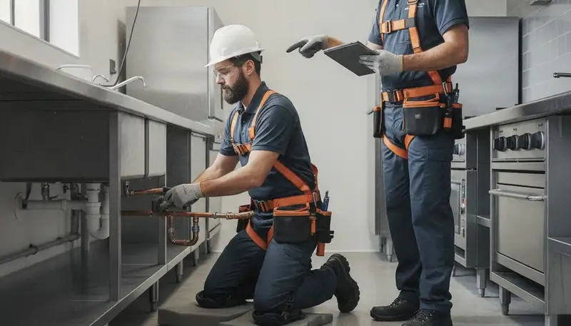 Plumbing repair technician for Indianapolis, IN homes fixing pipes and fixtures