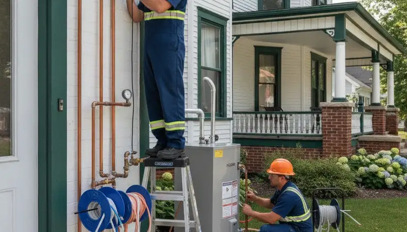Indianapolis IN plumbing repair service truck for emergency pipe and leak repairs