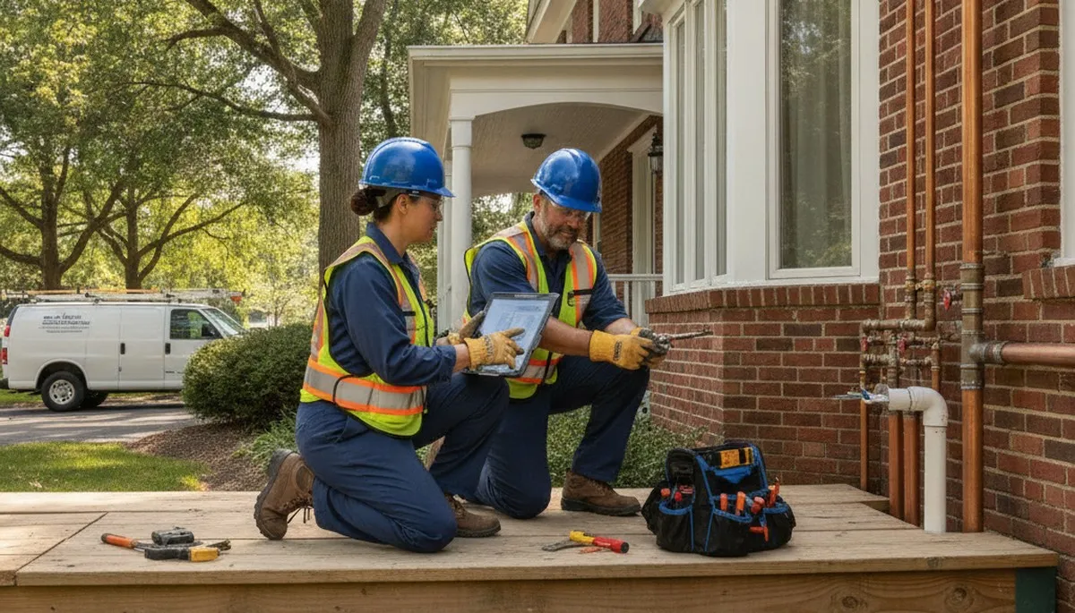 Indianapolis, IN plumbing repair service truck for residential and commercial plumbing work