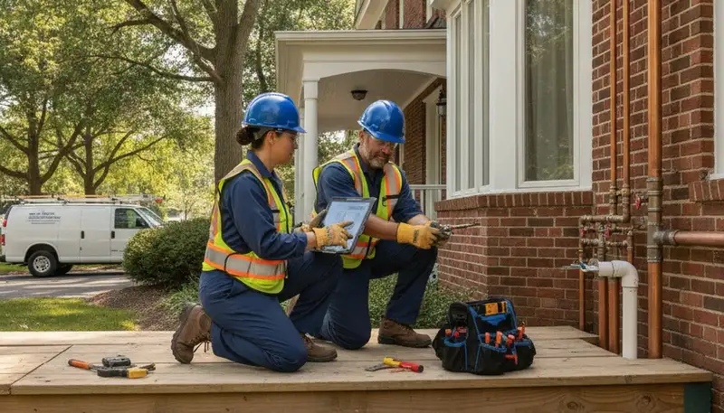 Indianapolis, IN plumbing repair service truck for residential and commercial plumbing work
